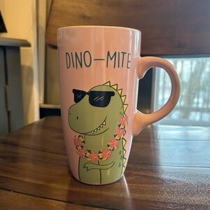 DINO-MITE PINK MUG